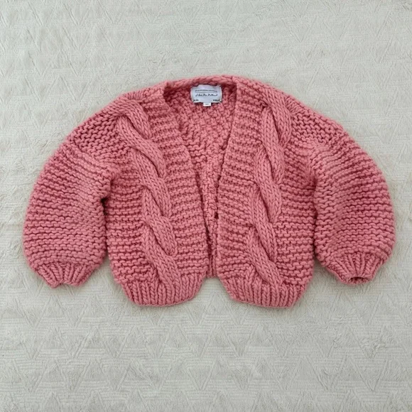 Mr. Mittens | Sweaters | I Love Mr Mittens Pink Chunky Knit 